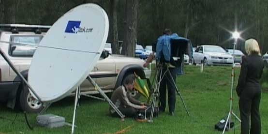 Satellite news gathering